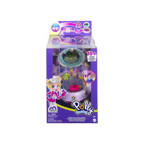 0194735009435 - HCG25 - Polly Pocket - Ufo-Schatulle Weltraum-Spielset 2 Puppen 15 Zubehörteile 0194735009435 - HCG25 - Polly Pocket - Ufo-Schatulle Weltraum-Spielset 2 Puppen 15 Zubehörteile