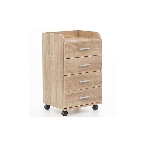 4250950277656 - WOHNLING Rollcontainer sonoma-eiche 4 Auszüge 400 x 330 x 705 cm 4250950277656 - WOHNLING Rollcontainer sonoma-eiche 4 Auszüge 400 x 330 x 705 cm