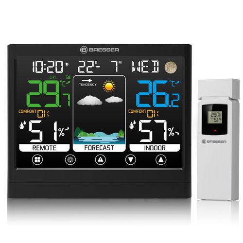 4007922079783 - BRESSER MeteoTemp BF Wetterstation mit Touch-Display