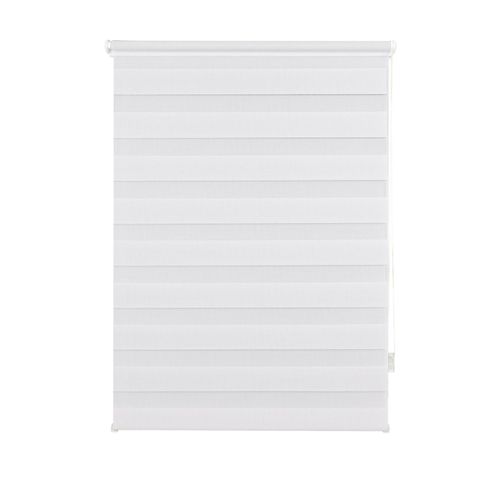 4040255338165 - Ondeco Doppelrollo Just Klemmfix Seitenzugrollo Blickdicht Klemmfix Farbe Weiß Größe 80x210 cm