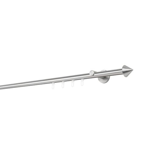 4066866173629 - 20mm1-läufigProfilWandträger 65cmEndstück cone Farbe Edelstahl-Optik Größe 250cm 4066866173629 - 20mm1-läufigProfilWandträger 65cmEndstück cone Farbe Edelstahl-Optik Größe 250cm