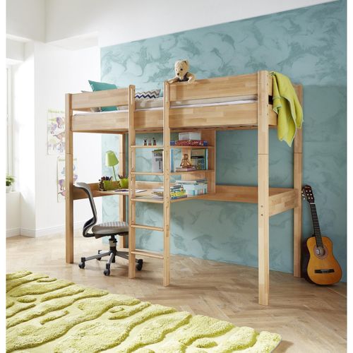 4250468540976 - - Hochbett NOEL -versch Ausführungen- Buche massiv natur lackiert 4250468540976 - - Hochbett NOEL -versch Ausführungen- Buche massiv natur lackiert