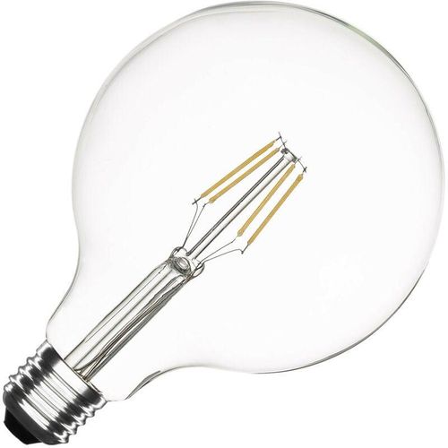 8445044144532 - Efectoled - LED-Glühbirne Filament E27 6W 720 lm G125 2700K Warmweiß No Flicker