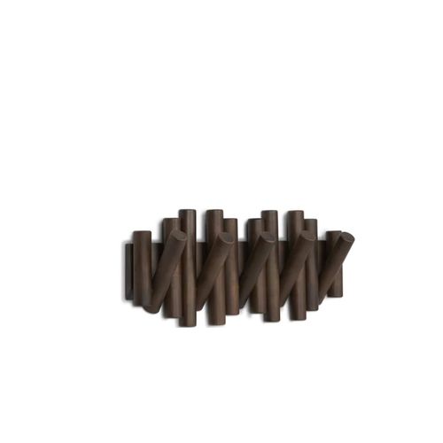 0028295326605 - Umbra Picket mit 5 Garderobenhaken 1011471-746 walnuss Garderobenleiste 0028295326605 - Umbra Picket mit 5 Garderobenhaken 1011471-746 walnuss Garderobenleiste