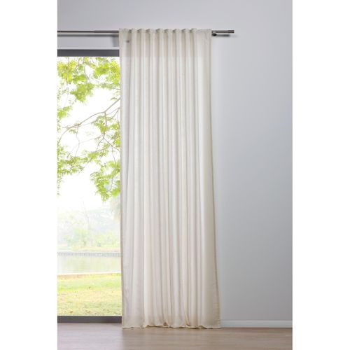 4040255304184 - Ondeco Schlaufenschal Mood Gardinen Blickdicht Vorhang Schlafzimmer 1er Set Farbe Ecru Größe 135x300 cm 4040255304184 - Ondeco Schlaufenschal Mood Gardinen Blickdicht Vorhang Schlafzimmer 1er Set Farbe Ecru Größe 135x300 cm