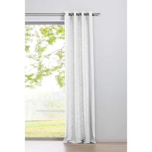 4040255304450 - Ondeco - senschal Balance Gardinen Blickdicht Vorhang Schlafzimmer Ösen Vorhänge Blickdicht 1er Set - Weiß - 135x245 cm 4040255304450 - Ondeco - senschal Balance Gardinen Blickdicht Vorhang Schlafzimmer Ösen Vorhänge Blickdicht 1er Set - Weiß - 135x245 cm