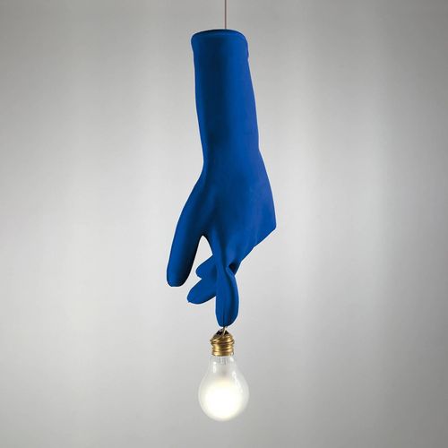 4251545415774 - Blue Luzy LED-Hängeleuchte blau