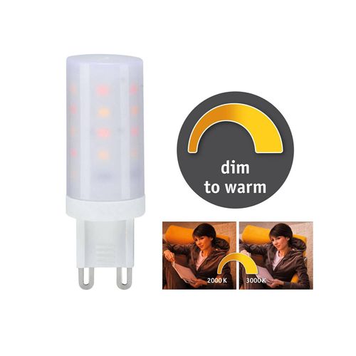 4000870288191 - Standard 230V LED Stiftsockel G9 1er-Pack 270lm 4W Dim to warm dimmbar Klar