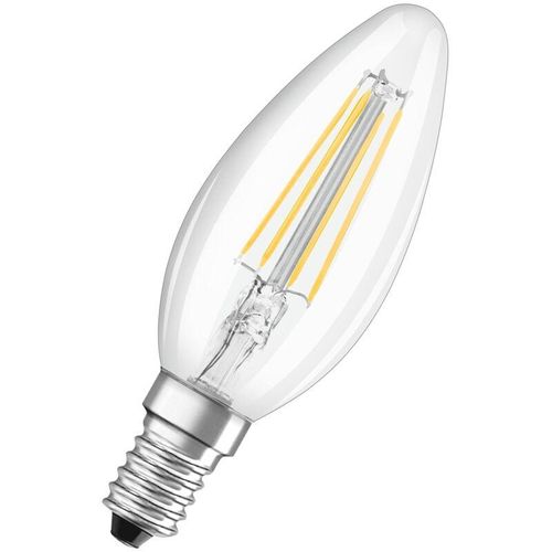 4058075330511 - Ledvance - osram LED-Lampen klassische Minikerzenform 40 Watts Ersatz E14 B-shape 2700 Kelvin Warm weiß Klares Glas 2-er Pack