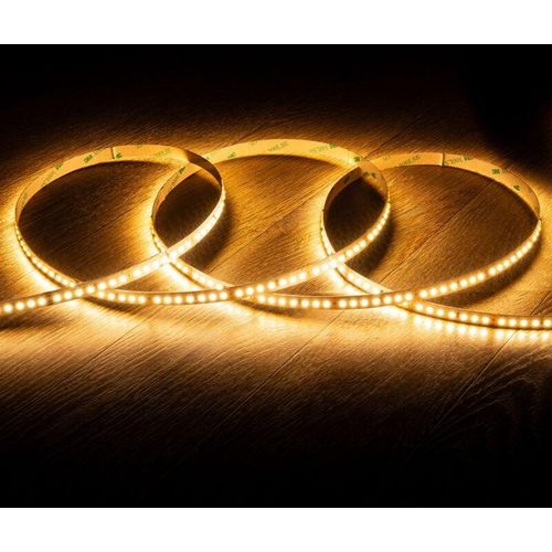 8445044140817 - LED-Streifen 48V DC SMD2835 140 LEDs m IP20 30m Breite 10mm Schnitt alle 5cm große Länge Warmes Weiß 2700K 8445044140817 - LED-Streifen 48V DC SMD2835 140 LEDs m IP20 30m Breite 10mm Schnitt alle 5cm große Länge Warmes Weiß 2700K