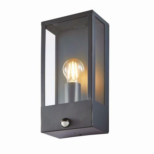 5020024710445 - Forum Lighting - Forum Minerva PIR-Außenwandlaterne Anthrazit IP44