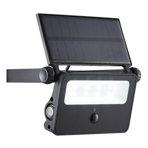 5020024707339 - Forum Lighting - Forum Zink pir Solar 6000k led Outdoor Moderne Wandleuchte Schwarz IP54