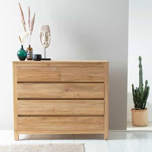 3662251009637 - Berah Getah - Kommode aus massivem Teakholz 120 cm 3662251009637 - Berah Getah - Kommode aus massivem Teakholz 120 cm