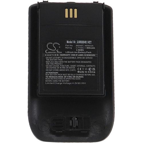 4068201335914 - Akku Ersatz für Innovaphone 490933A für schnurlos Festnetz Telefon (800 mAh 37 v Li-Ion) - Vhbw