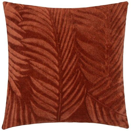 3560232698118 - Atmosphera - Kissen Zoa Flanell - terracotta-pink - 40x40 cm Terrakotta rosa