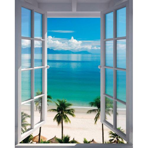 8714597379259 - Deco-Panel REINDERS Zimmer mit Meerblick Bilder Gr B H 50 cm x 40 cm blau Kunstdrucke Bilder 8714597379259 - Deco-Panel REINDERS Zimmer mit Meerblick Bilder Gr B H 50 cm x 40 cm blau Kunstdrucke Bilder