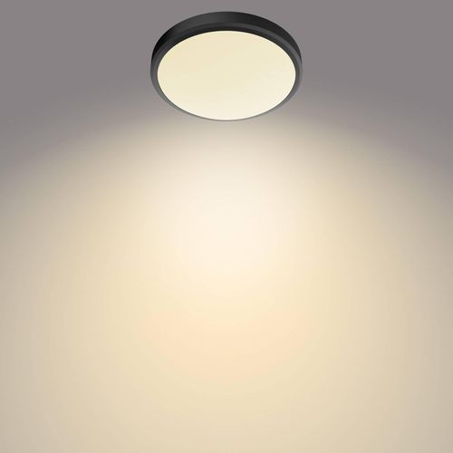 8719514326606 - Led Badezimmerleuchte Doris in Schwarz 17W 1500lm IP44 - black - Philips