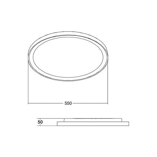 4251433957966 - BRUMBERG Sunny Maxi LED-Leuchte DALI Ø55cm weiß