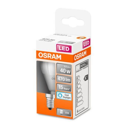 4058075431010 - 4058075431010 led eek f (a - g) E14 Glühlampenform 49 w = 40 w Neutralweiß (ø x l) 45 mm x 85 - Osram