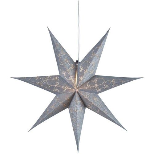 7391482019912 - Star Trading - Star 501-20 PapiersternDecorus 7 zackig Papier Silber 15 x 63 x 63 cm