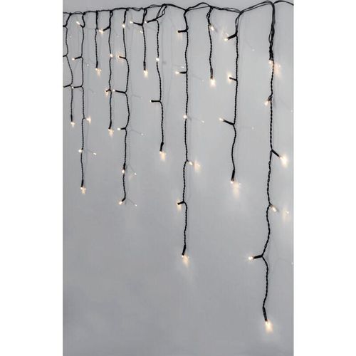 7391482046802 - Star Trading - led Eiszapfen-Lichterkette Crispy Ice White von xxl Eisregen Lichter-Kette schwarz für innen und außen 960 LEDs warmweiß Länge 24