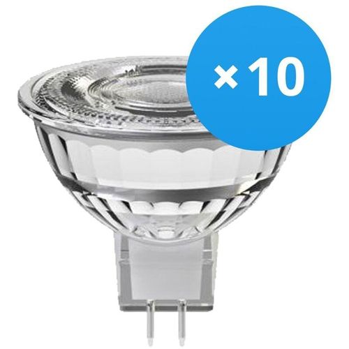 8719157017909 - Sans Marque - Mehrfachpackung 10x Noxion LED-Spot GU53 MR16 75W 621lm 36D - 830 Warmweiß Dimmbar - Ersatz für 50W