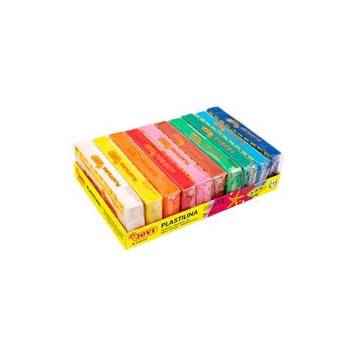 8412027007436 - PLASTILINA Knetmasse 10er Schachtel je 150g sortiert Kinderknete 8412027007436 Jovi