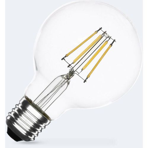 8445044144693 - Efectoled - LED-Glühbirne Filament E27 6W 720 lm Dimmbar G80 2700K Warmweiß No Flicker