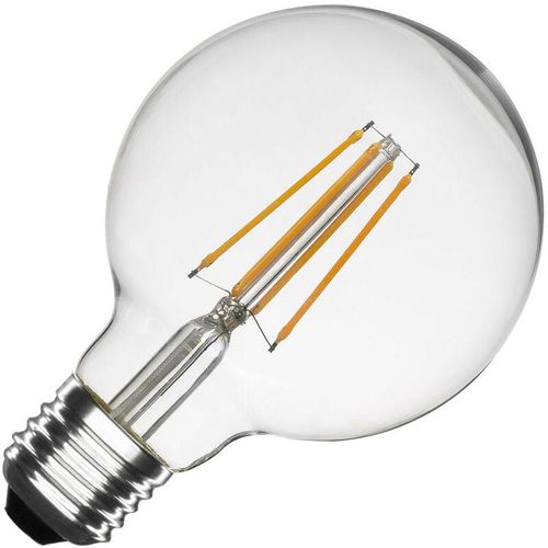 8445044144662 - Efectoled - LED-Glühbirne Filament E27 6W 720 lm G95 2700K Warmweiß No Flicker