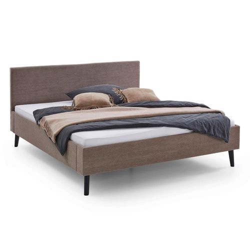0743194010126 - Polsterbett 180 x 200 Viola Bettgestell mit Kopfteil Taupe 0743194010126 - Polsterbett 180 x 200 Viola Bettgestell mit Kopfteil Taupe
