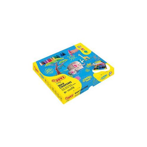 8412027024754 - JOVI Jumbo Easy Grip Sparbox Wachsmalstifte farbsortiert 300 St 8412027024754 - JOVI Jumbo Easy Grip Sparbox Wachsmalstifte farbsortiert 300 St