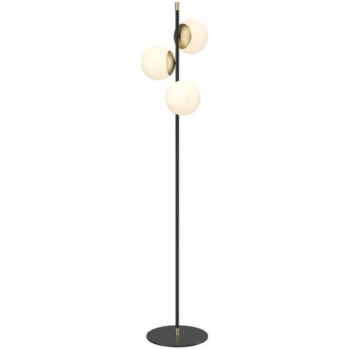 4262431052218 - - Stehleuchte Standlampe Leselampe Wohnzimmerleuchte Schlafzimmerlampe Matt-Gold