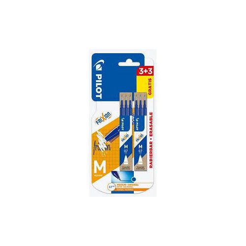 3131910438229 - 3 + 3 GRATIS 3 PILOT FRIXION Tintenrollerminen blau + GRATIS 3 St 3 PILOT FRIXION Tintenrollerminen blau