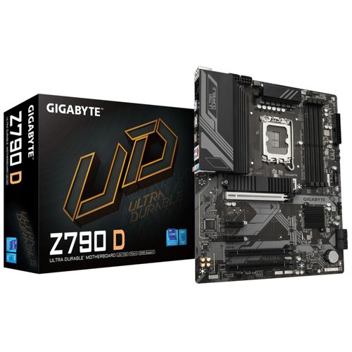 4719331861186 - GIGABYTE Z790 D Mainboard - Intel Z790 - Intel LGA1700 socket - DDR5 RAM - ATX