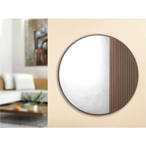4063387741573 - Wandspiegel CASABLANCA BY GILDE Spiegel Living\ braun Spiegel B H T 70cm x 70cm x 25cm MDF B70cm H70cm T25cm 4063387741573 - Wandspiegel CASABLANCA BY GILDE Spiegel Living\ braun Spiegel B H T 70cm x 70cm x 25cm MDF B70cm H70cm T25cm