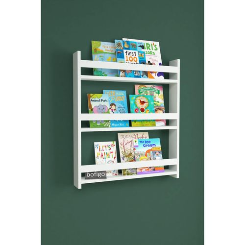 4051814420290 - Wandregal Holzregal hängend platzsparendes Kinder Regal Maße H 80 x B 70 x T 10 cm Elegantes Regal hängend Aufbewahrungsregal Bücherregal Wandboard - Kidos Gr 70 weiß B70cm H80cm T10cm Holzwerkstoff Holz Spanplatte Regale 4051814420290 - Wandregal Holzregal hängend platzsparendes Kinder Regal Maße H 80 x B 70 x T 10 cm Elegantes Regal hängend Aufbewahrungsregal Bücherregal Wandboard - Kidos Gr 70 weiß B70cm H80cm T10cm Holzwerkstoff Holz Spanplatte Regale