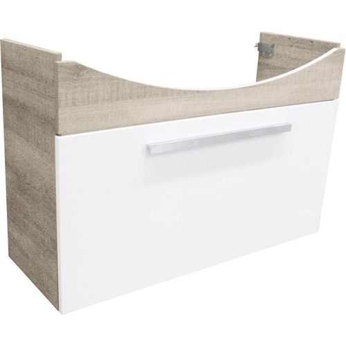 4008033825139 - FACKELMANN Waschtisch-Unterschrank A-VERO   Badschrank mit Soft-Close-System   Maße (B x H x T) ca 985 x 64 x 35 cm   hochwertiger Schrank fürs