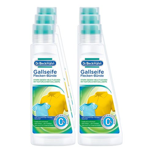 4008455021423 - Dr Beckmann Gallseife Flecken-Bürste 250 ml 6er Pack 4008455021423 - Dr Beckmann Gallseife Flecken-Bürste 250 ml 6er Pack