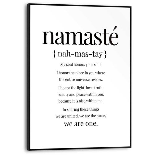 8714597598612 - Poster REINDERS Namasté Bilder Gr B H T 30 cm x 40 cm x 16 cm schwarz (schwarz weiß) Poster 8714597598612 - Poster REINDERS Namasté Bilder Gr B H T 30 cm x 40 cm x 16 cm schwarz (schwarz weiß) Poster