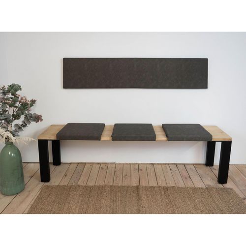 4260474664511 - Lycce XXL Wandkissen Wandpolster inkl Montage-Set Kunstlederbezug 4260474664511 - Lycce XXL Wandkissen Wandpolster inkl Montage-Set Kunstlederbezug