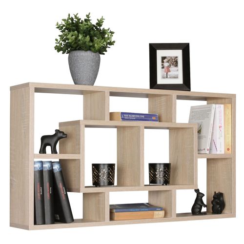 4251745759807 - Wandregal RUR Modernes Design MDF 85x475x16 cm melaminharzbeschichtet