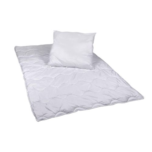 4262354793328 - Premium Bettenset Mikrofaser 2-teilig – Steppbettdecke 200x200 cm Kopfkissen 80x80 cm