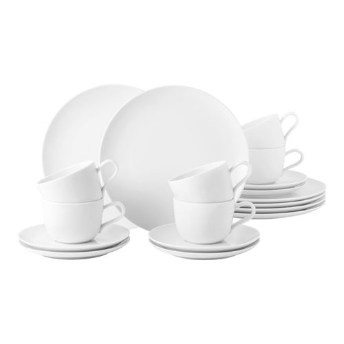 4052212120461 - Kaffeeservice SELTMANN WEIDEN Geschirr-Set Service Liberty Geschirr-Sets Gr 18 tlg weiß Geschirr-Sets für 6 Personen zeitlose Formensprache Made in Germany 18 Teile 4052212120461 - Kaffeeservice SELTMANN WEIDEN Geschirr-Set Service Liberty Geschirr-Sets Gr 18 tlg weiß Geschirr-Sets für 6 Personen zeitlose Formensprache Made in Germany 18 Teile