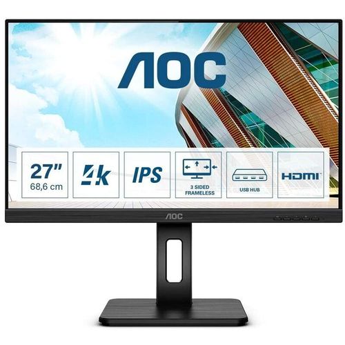 4038986189859 - U27P2CA LED-Monitor EEK G (A - G) 686 cm (27 Zoll) 3840 x 2160 Pixel 169 4 ms HDMI® DisplayPort USB 32 Gen 1 Kopfhörer-Buchse USB-C® IPS LED