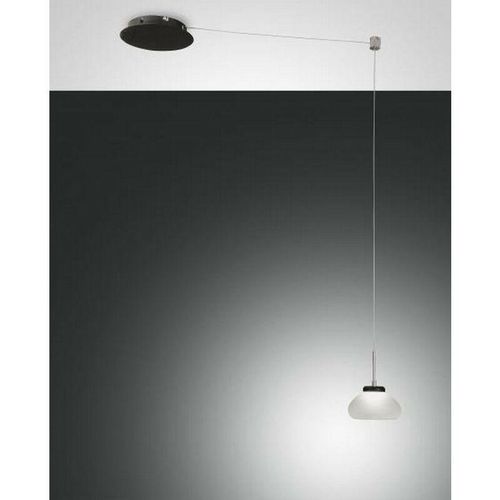 8019282510468 - Fabas Luce Lighting - Fabas Luce Arabella LED-Kuppel-Pendel-Deckenleuchten aus weißem Glas