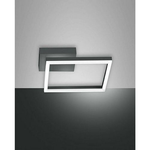 8019282536321 - Fabas Luce Lighting - Fabas Luce Bard Integriertes led Semi-Flush Light Anthrazitglas