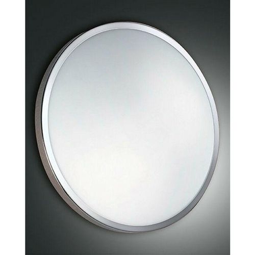 8019282511953 - Fabas Luce Lighting - Fabas Luce Plaza led Paneele Satin-Nickel-Glas IP41