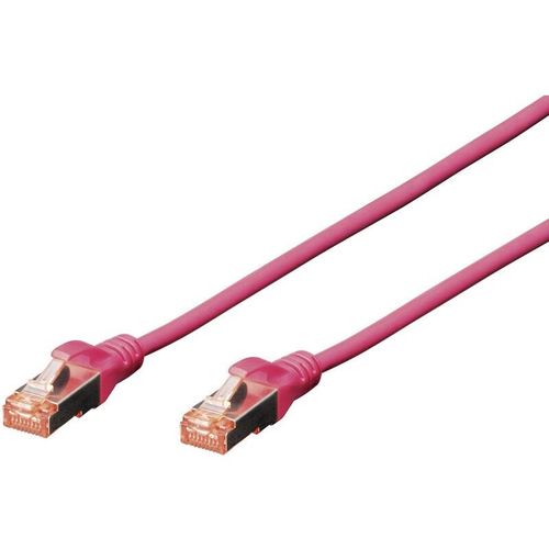 4016032328797 - DK-1644-020 MG RJ45 Netzwerkkabel Patchkabel cat 6 s ftp 200 m Magenta Halogenfrei verdri - Digitus