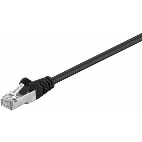 4040849686719 - Patch Netzwerkkabel RJ45 CAT5+ 3m Schwarz (68671) - Goobay