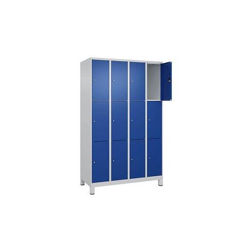 4066681681989 - Schließfachschrank Classic Plus enzianblau lichtgrau 080010-403 S10003 12 Schließfächer 1200 x 500 x 1950 cm 4066681681989 4066681681989 - Schließfachschrank Classic Plus enzianblau lichtgrau 080010-403 S10003 12 Schließfächer 1200 x 500 x 1950 cm 4066681681989